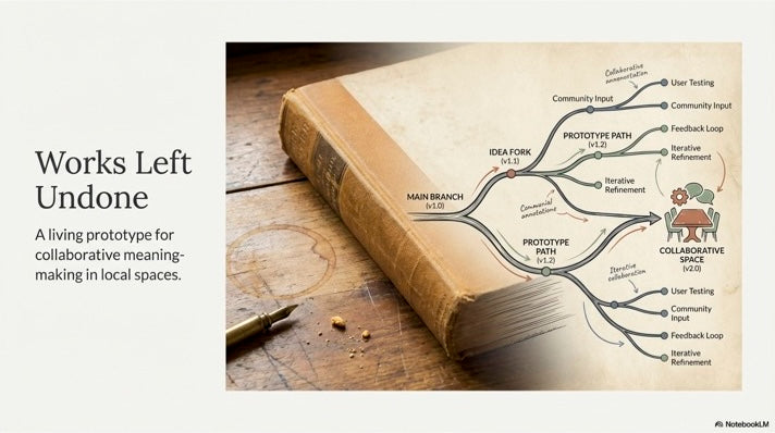 Open Book — A Writing Workshop for the Works Left Undone